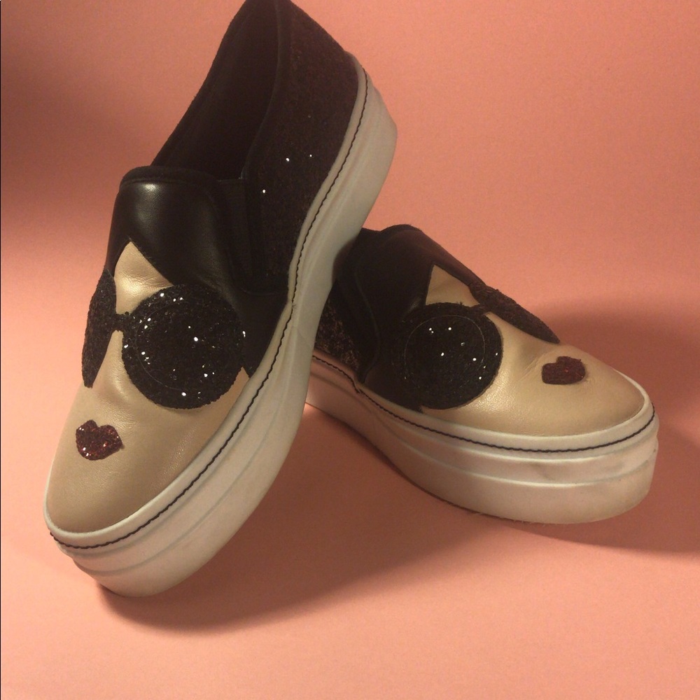 SHādē mama sparkle platform sneakers